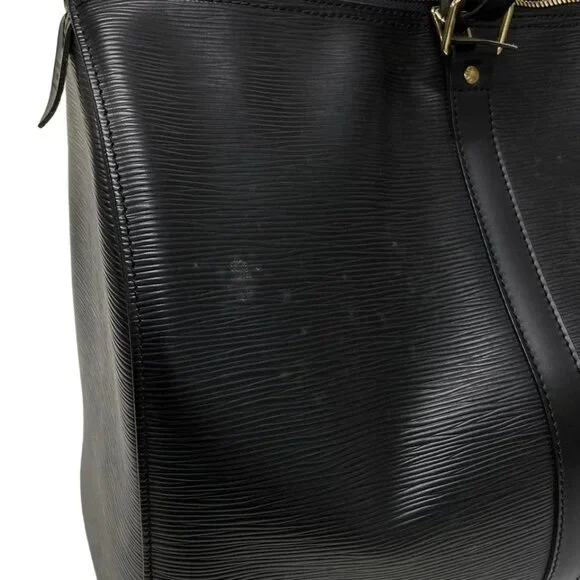 LOUIS VUITTON Keepall 45 Noir Epi Boston Bag 742-051725 - Picture 8 of 14